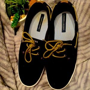 Tommy Hilfiger Tmphilo black boat shoes